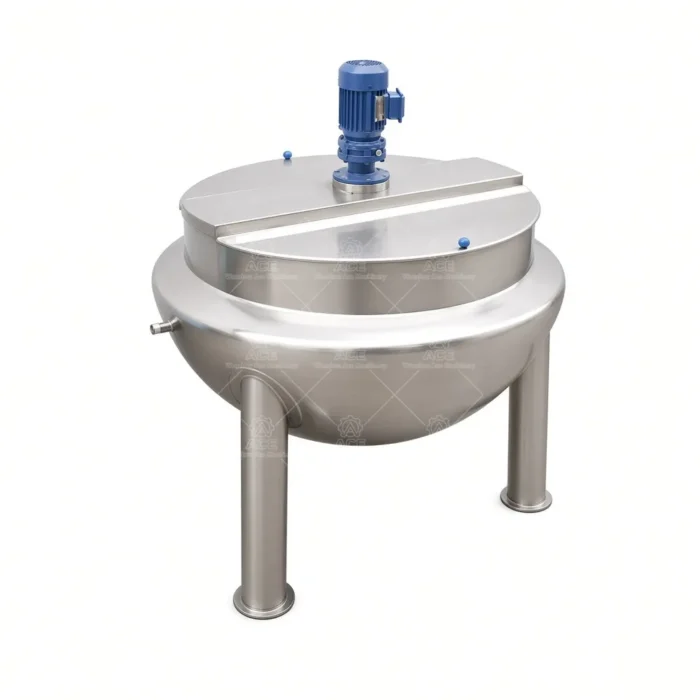 Industrial Jacketed Kettle for Tomato Jam, Curry Paste and Sauces - Image 5