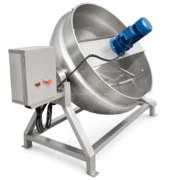 Commercial Jacketed Kettle with Electric Heating and Agitation - 이미지 3