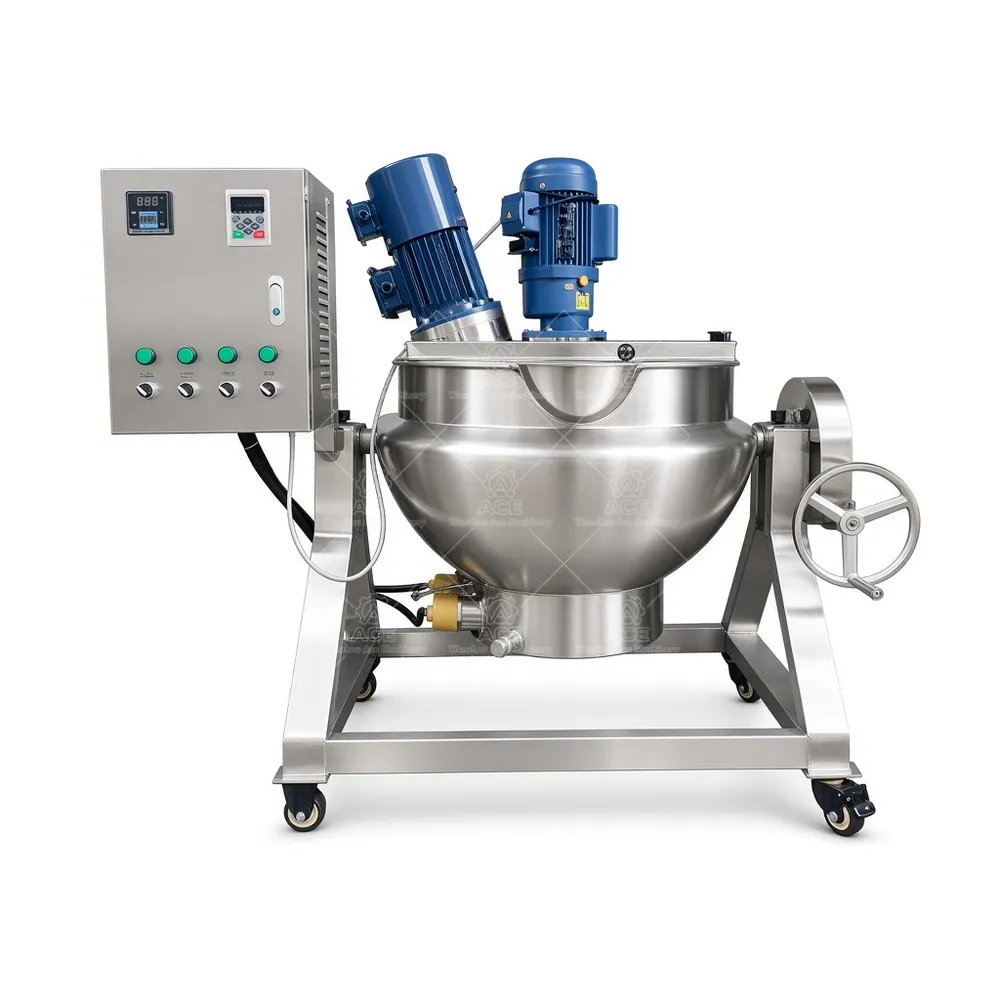 Industrial Jacketed Cooking Kettle for Jam, Sauce and Candy
