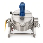 Electric Jacketed Cooking Kettle with Mixer for Jam and Food Processing - Image 3