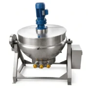 Electric Jacketed Kettle for Jam and Food Processing 50 to 1000L - Imagem 2
