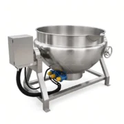Jacketed Cooking Kettle with Insulation, 50–1000L, Multiple Heating Options - Image 4