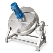 50L Electric Jacketed Cooking Kettle with Mixer - Gambar 2