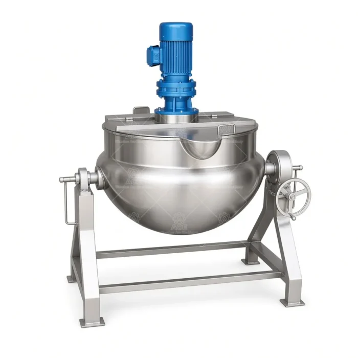 500L Jacketed Cooking Kettle with Automatic Mixer - รูปภาพ 5