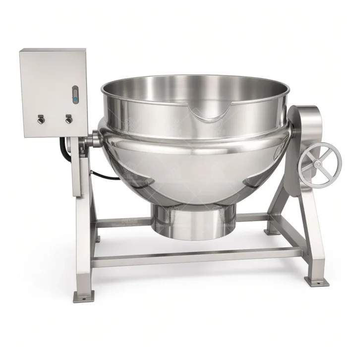 Jacketed Cooking Kettle for Jam Sauce and Food Processing：圖片 5