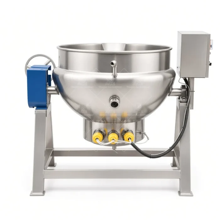 Industrial Jacketed Kettle for Food Processing 50L to 1000L - 이미지 3