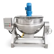 500L Steam Jacketed Kettle for Tomato Paste and Fruit Puree Processing - Image 2