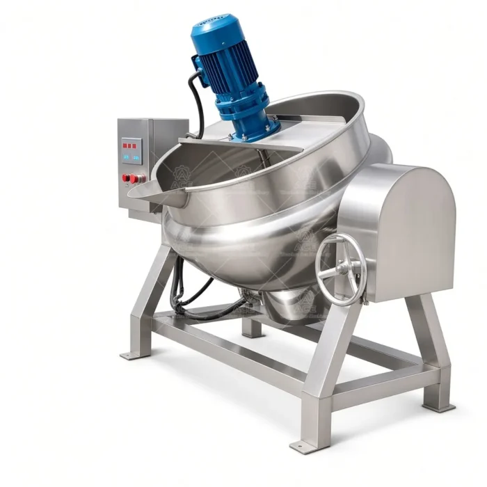 Industrial Jacketed Cooking Kettle for Sugar, Sauces and Food Processing：圖片 2