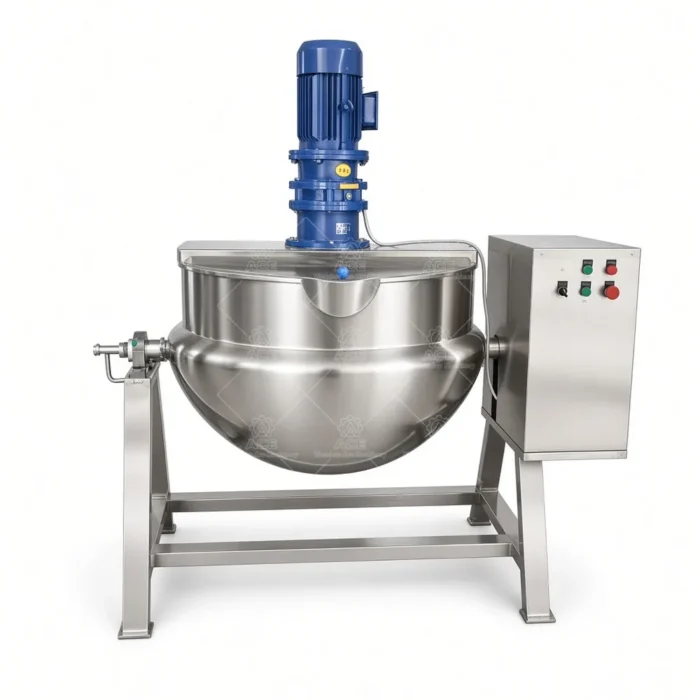 100L Jacketed Cooking Kettle for Syrup, Candy & Food Processing：圖片 3