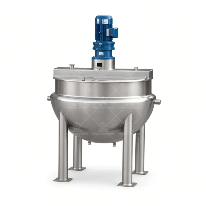 Electric Jacketed Kettle for Peanut Candy and Sugar Cooking - 图片 5