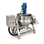 Tilting Jacketed Kettle with Agitator for Sauce and Sugar Cooking - Image 4