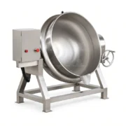 200L Steam Jacketed Kettle with Agitator for Jam and Candy - Image 4