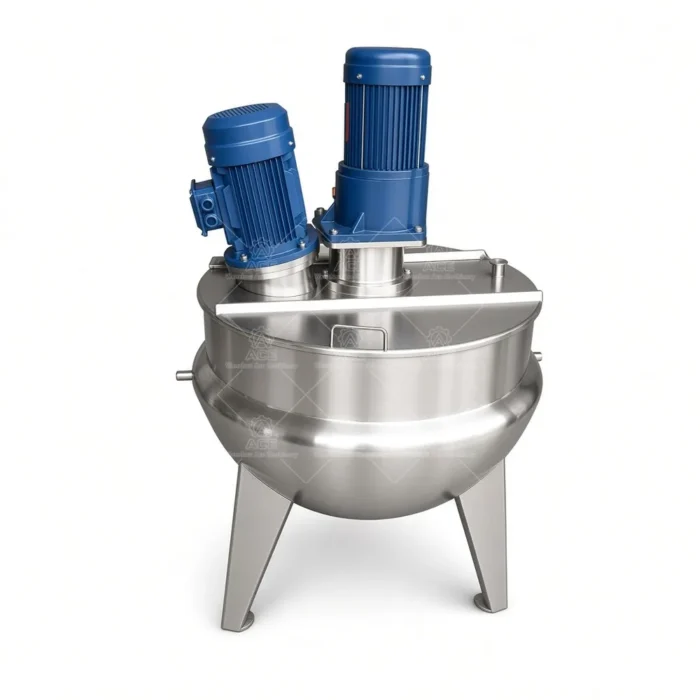 Jacketed Cooking Kettle with Mixer for Jam and Food Processing - Imagen 4
