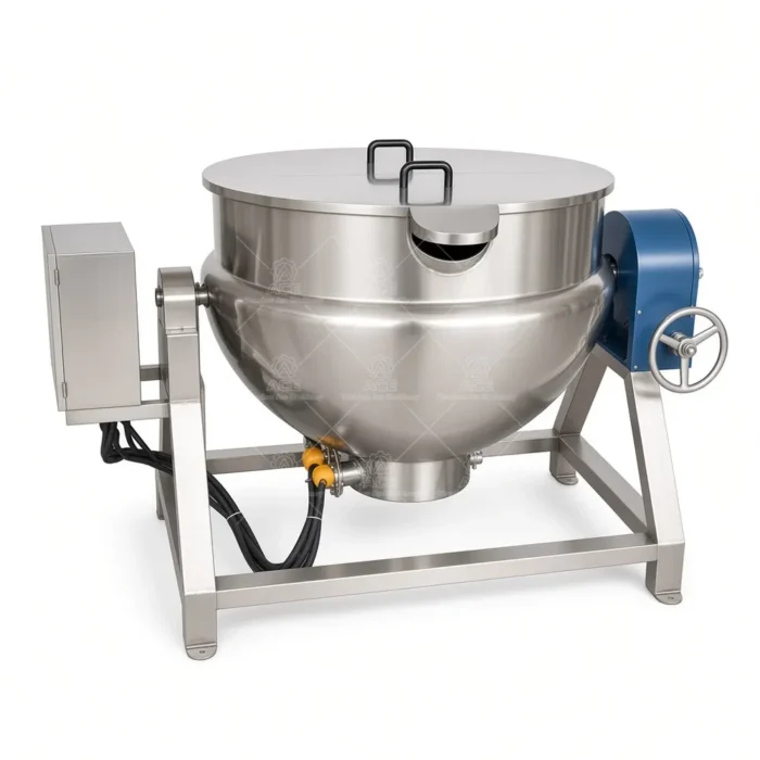 Jacketed Kettle Cooker with Agitator for Caramel, Candy, Syrup and Sauces - 이미지 5