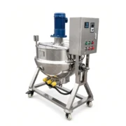 Commercial Tilting Jacketed Kettle with Agitator for Sauces and Jam - Imagem 4
