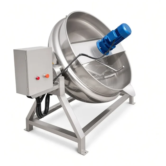 Gas-Heated Tilting Jacketed Kettle with Mixer - รูปภาพ 5