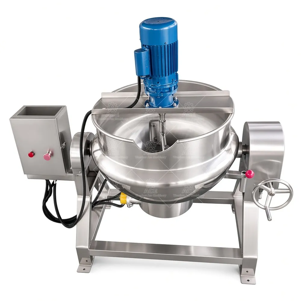 1 (523).webp Tilting Jacketed Kettle for Chili Sauce and Jam - Image 1