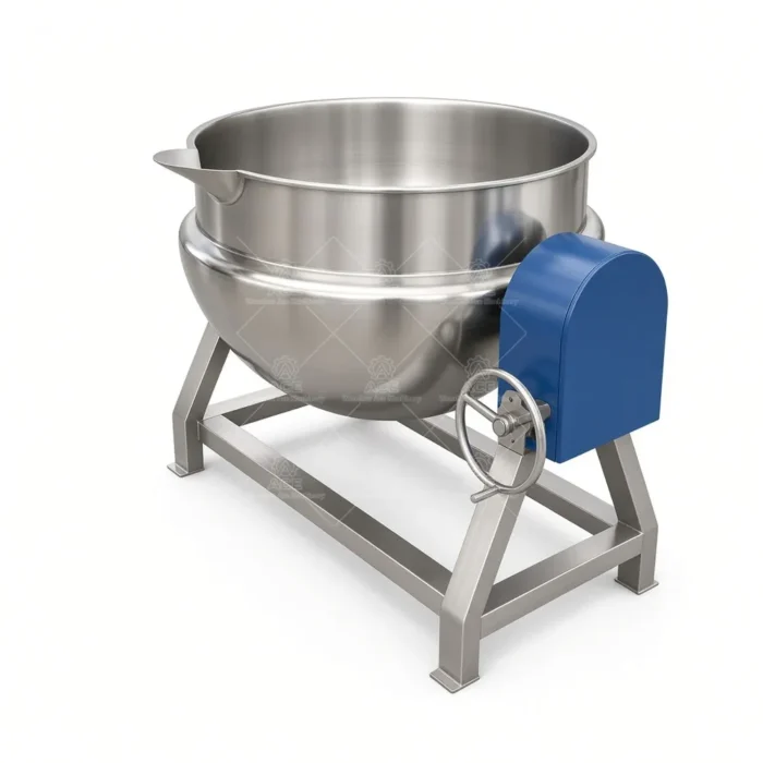 316 Stainless Steel Electric Stirring Jacketed Kettle - Ảnh 3