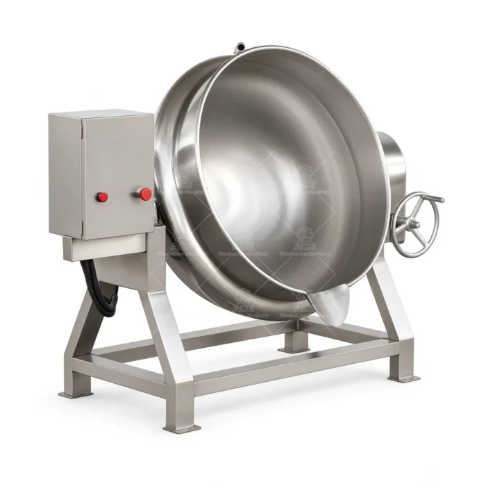 Jacketed Cooking Kettle with Optional Mixer and Steam or Electric Heating - Gambar 3