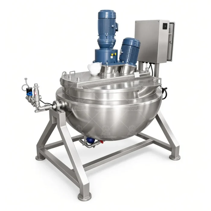 Tilting Jacketed Cooking Kettle for Nougat, Caramel, Sauces & Custards - Imagem 2