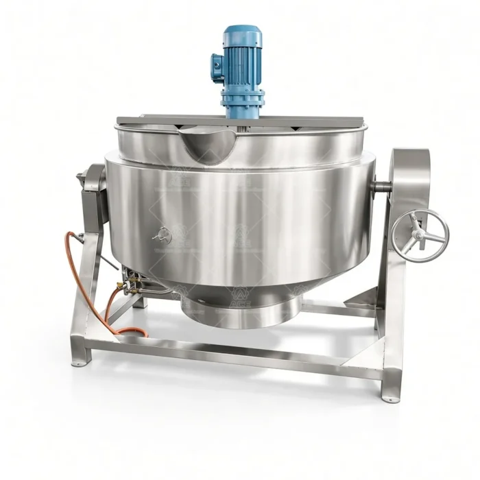 Jacketed Kettle for Sugar Syrup Halva and Food Processing - 图片 4