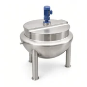 Tilting Electric Jacketed Kettle for Sauces, Candy, and Chili Paste - Image 4