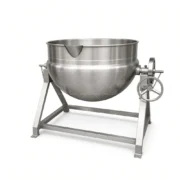 Tilting Jacketed Cooking Kettle with Mixer for Chili Sauce - Ảnh 3