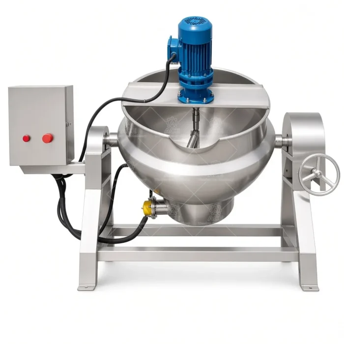 Jacketed Kettle Cooker for Jam, Chili Sauce, and Food Processing - Image 2