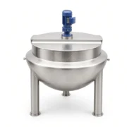 Industrial Jacketed Kettle for Jam, Syrup, Sauce and Candy Cooking - Image 6