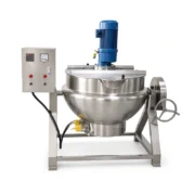 Industrial Jacketed Kettle with Agitator for Beans and Food Processing - Ảnh 4