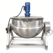 100L Electric Tilting Jacketed Kettle with Scraper and Temperature Control - Imagen 2