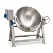 Nồi nấu có áo inox với máy trộn cho tương ớt
