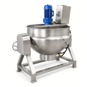 Gas-Heated Jacketed Kettle with Mixer for Food Processing - Imagem 6