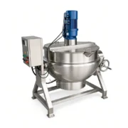 Jacketed Cooking Kettle for Beef, Mushroom and Chili Sauce - Gambar 3