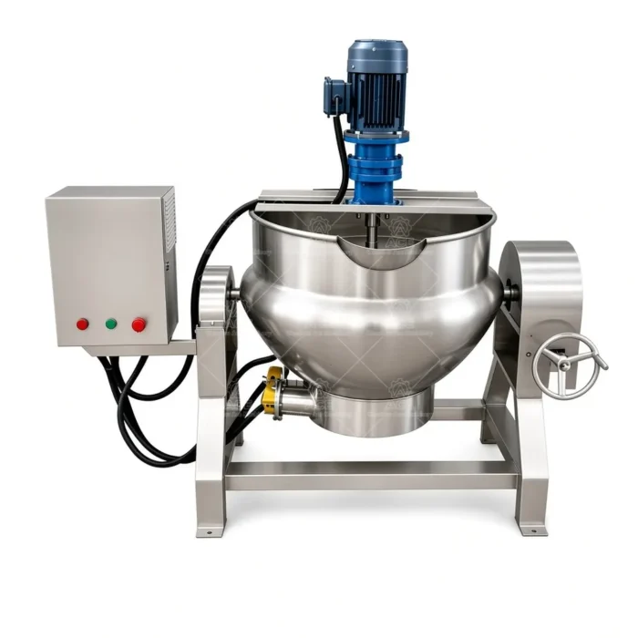 Commercial Jacketed Kettle Cooker for Jam, Sauce, Seafood and Candy - รูปภาพ 4