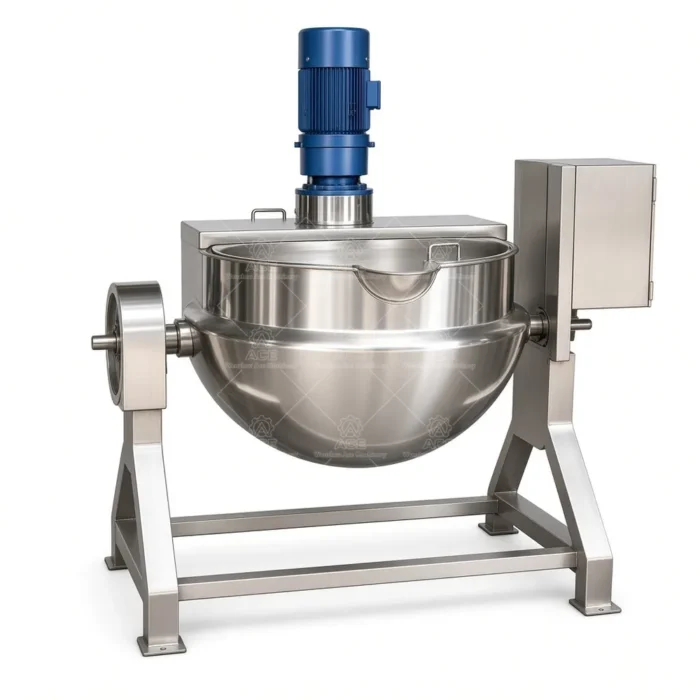 Commercial Double Jacketed Kettle for Broth Porridge and Congee - Image 2