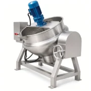 200L Jacketed Steam Kettle for Food Processing - Image 3