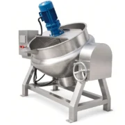 304 Stainless Steel Jacketed Kettle with Scraper Agitator - Image 4