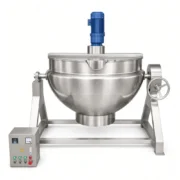 100L Sanitary Electric Tilting Jacketed Kettle with Stirrer - 图片 5