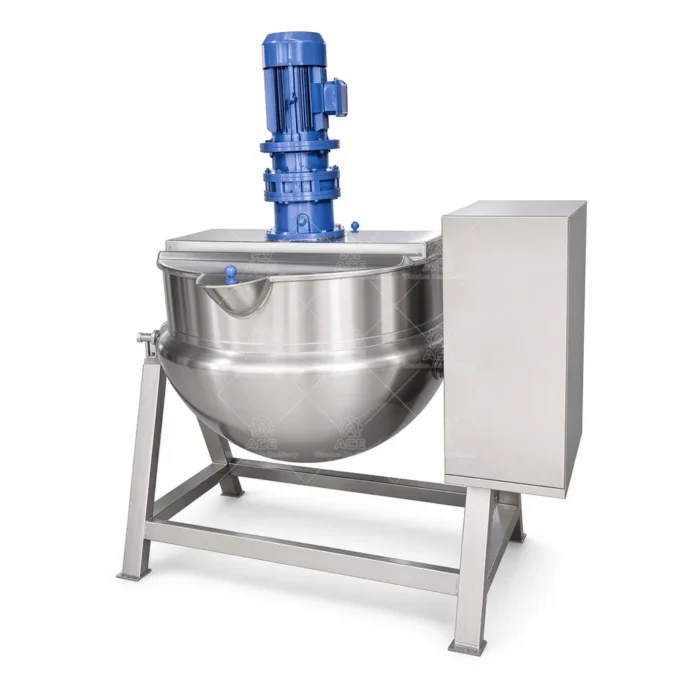 Sanitary Jacketed Kettle for Jam, Sauces and Food Processing - Ảnh 2