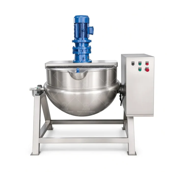 Sanitary Jacketed Kettle for Jam, Sauces and Food Processing - Ảnh 6