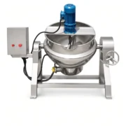 50L Tilting Steam Jacketed Kettle with Mixer - Image 6