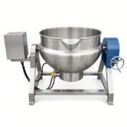 Automatic Stirring Jacketed Cooking Kettle for Food Processing - Image 3