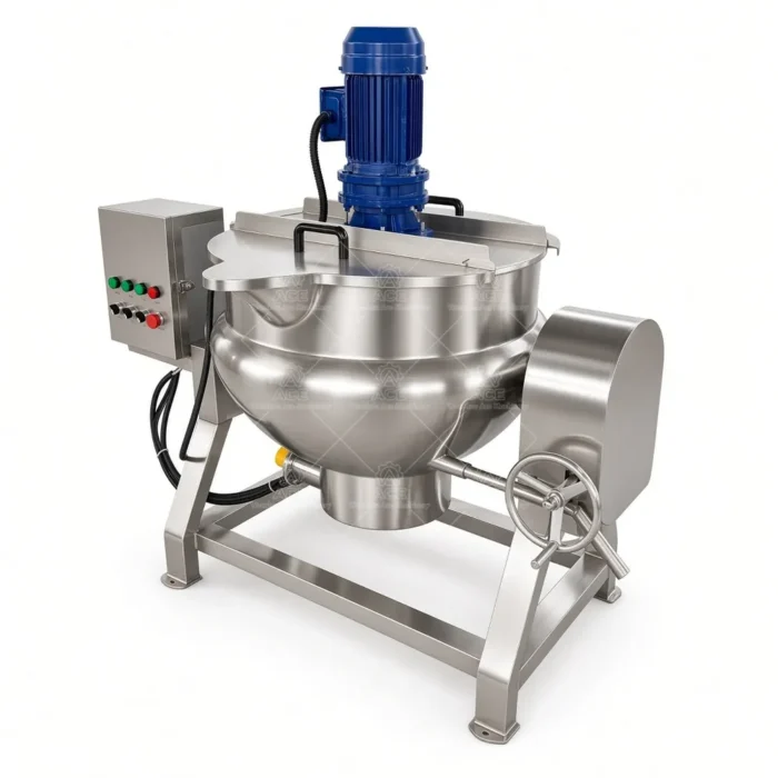 Industrial Jacketed Cooking Kettle, 50–1000L - Image 4