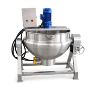 Electric Tilting Jacketed Kettle with Automatic Wall-Scraping Mixer - Imagem 6