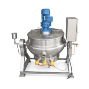 Electric Double-Jacketed Cooking Kettle for Caramel Production - Image 3