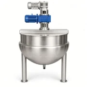 Industrial Jacketed Cooking Kettle with Agitator for Sauce and Jam - 图片 4