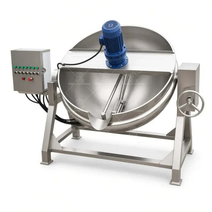 Commercial Steam Jacketed Kettle for Food Processing - 图片 4