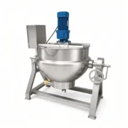Industrial Jacketed Kettle with Electric Heating and Agitator：圖片 2