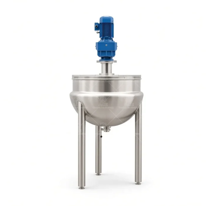 50 to 1000L Jacketed Cooking Kettle with Mixer and Multiple Heating Options - 이미지 6
